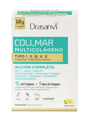 Collmar Multicolagénio Limão - 260 gr - Drasanvi